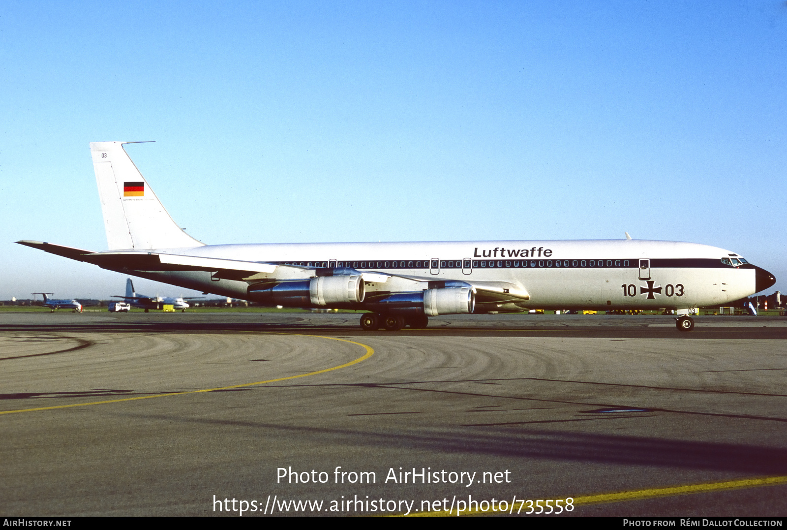 Aircraft Photo of 1003 | Boeing 707-307C | Germany - Air Force | AirHistory.net #735558