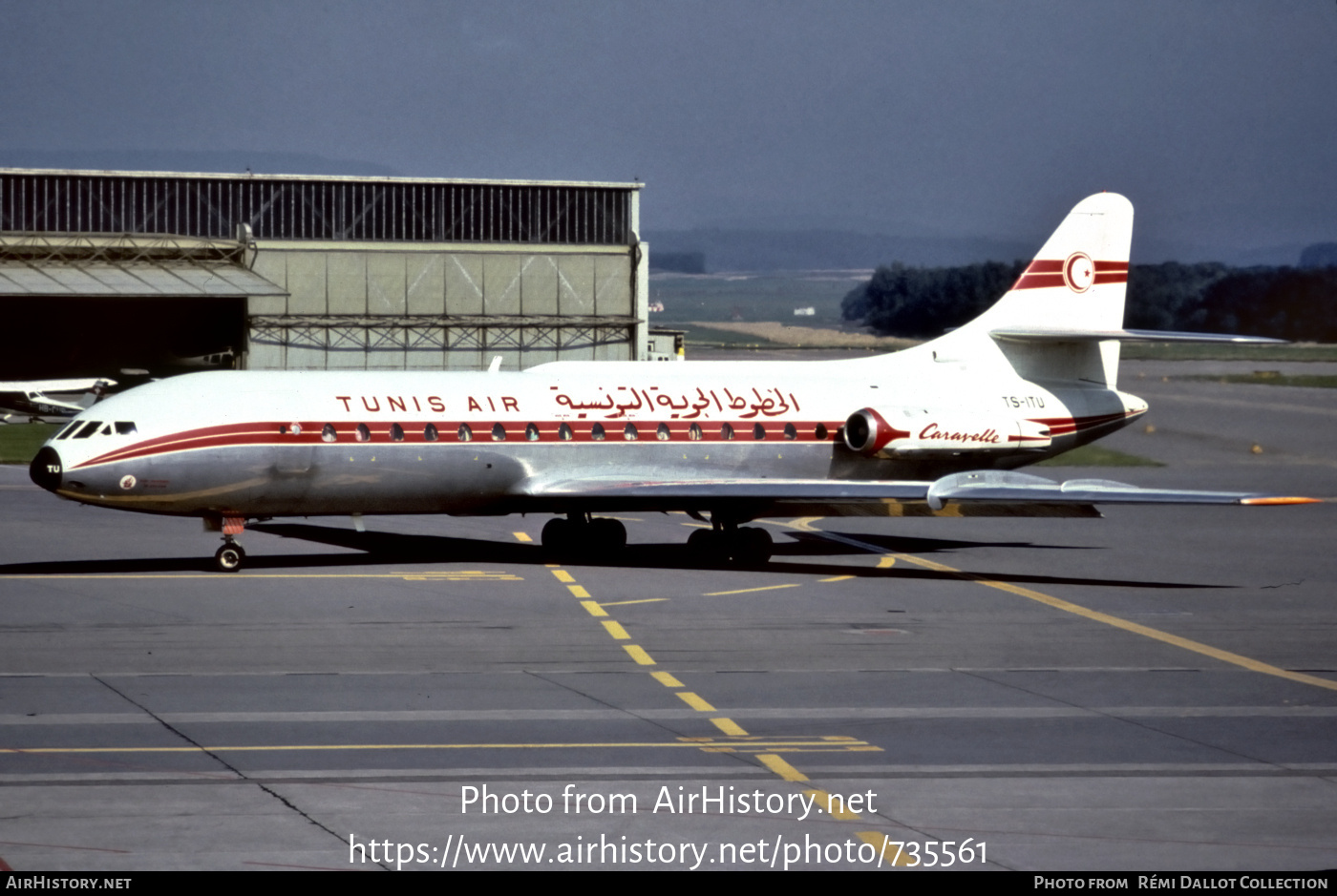Aircraft Photo of TS-ITU | Sud SE-210 Caravelle III | Tunis Air | AirHistory.net #735561
