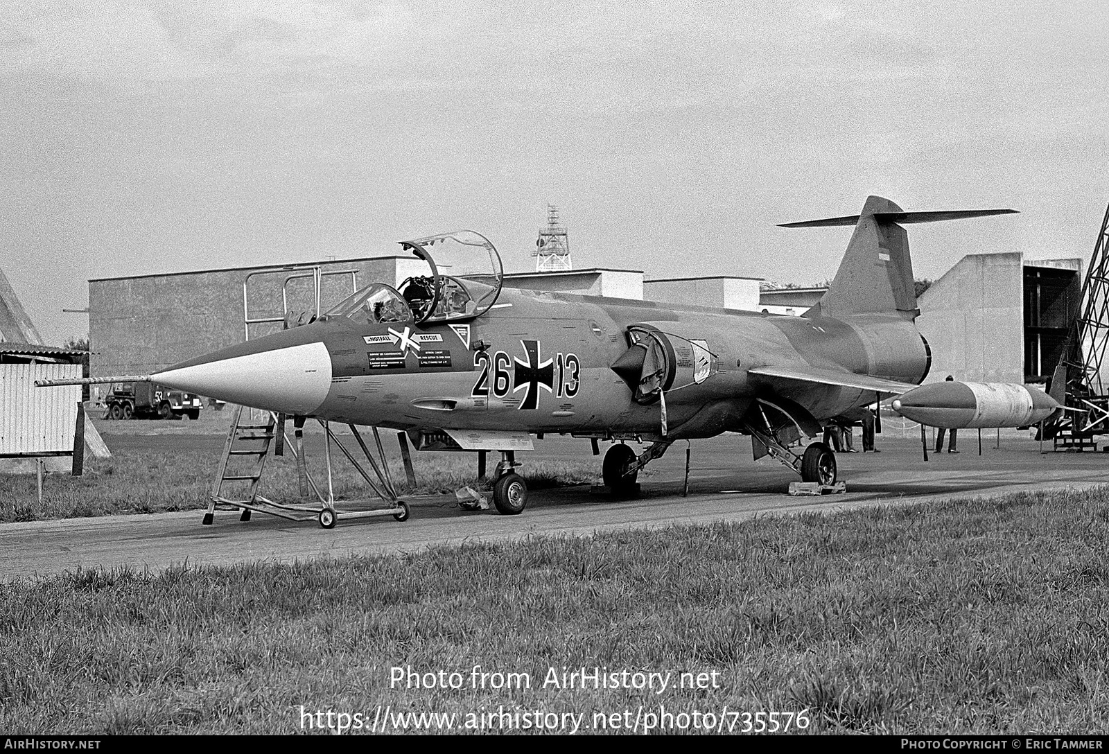 Aircraft Photo of 2613 | Lockheed F-104G Starfighter | Germany - Air Force | AirHistory.net #735576