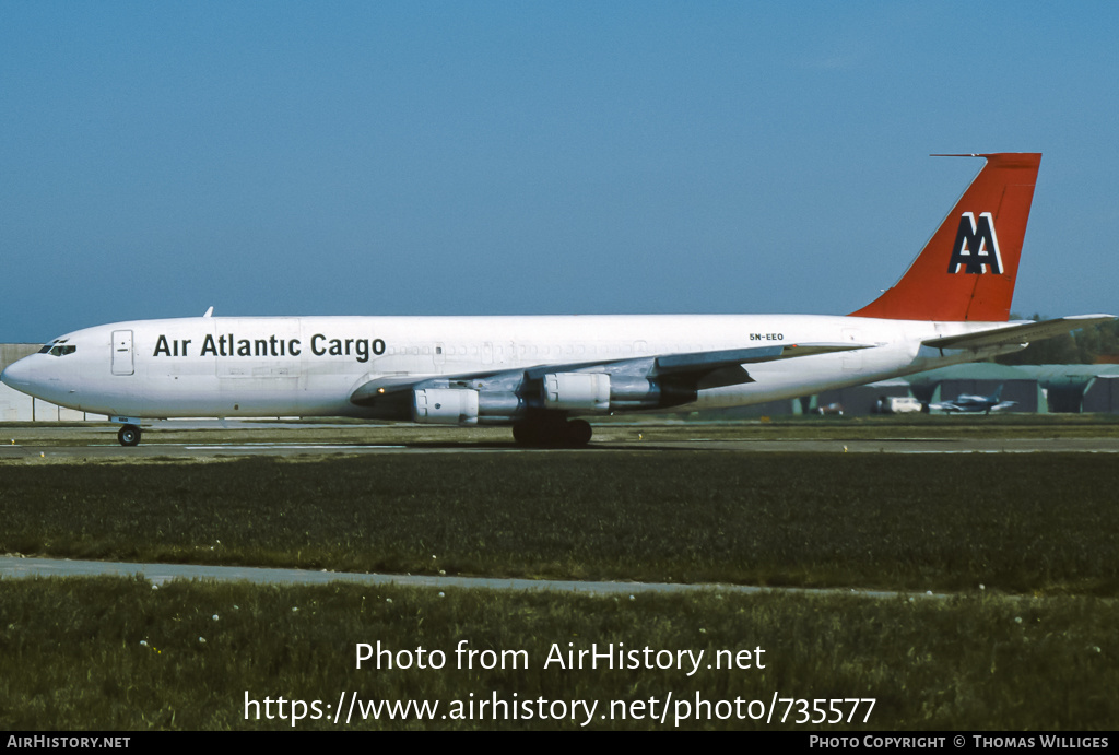 Aircraft Photo of 5N-EEO | Boeing 707-321C | Air Atlantic Cargo | AirHistory.net #735577