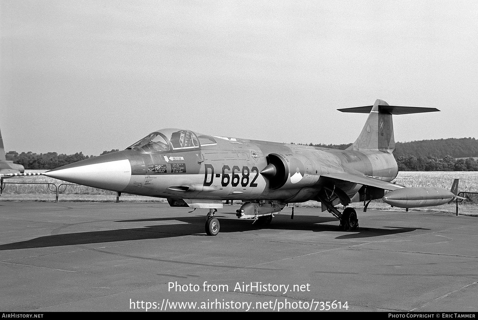 Aircraft Photo of D-6682 | Lockheed F-104G Starfighter | Netherlands - Air Force | AirHistory.net #735614