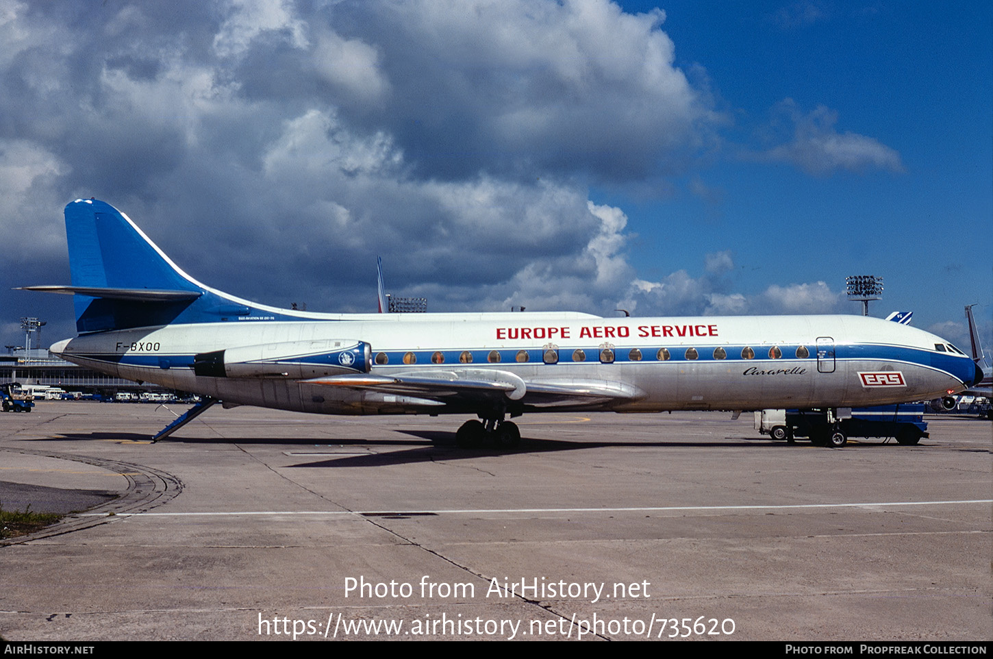 Aircraft Photo of F-BXOO | Sud SE-210 Caravelle VI-N | EAS - Europe Aero Service | AirHistory.net #735620