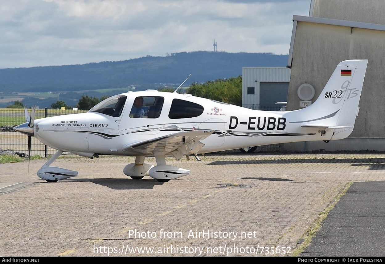 Aircraft Photo of D-EUBB | Cirrus SR-22 G2-GTS | AirHistory.net #735652