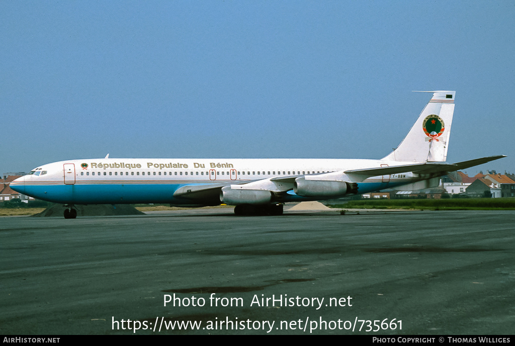 Aircraft Photo of TY-BBW | Boeing 707-321 | République Populaire du Bénin | AirHistory.net #735661