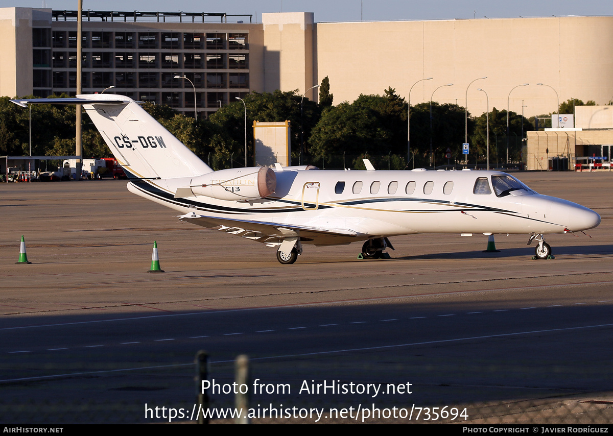 Aircraft Photo of CS-DGW | Cessna 525B CitationJet CJ3 | AirHistory.net #735694