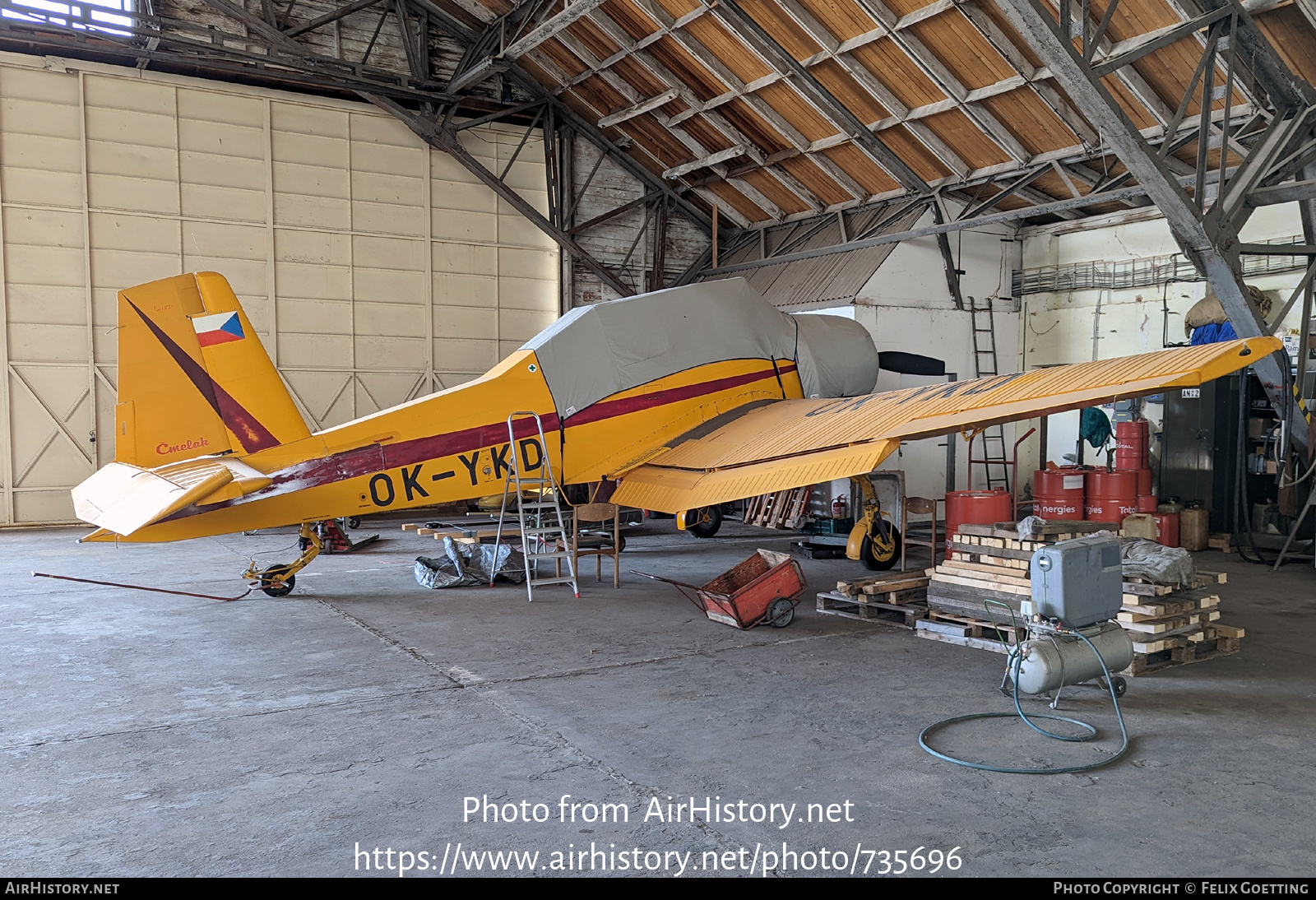 Aircraft Photo of OK-YKD | Zlin Z-37A-2 Cmelak | AirHistory.net #735696