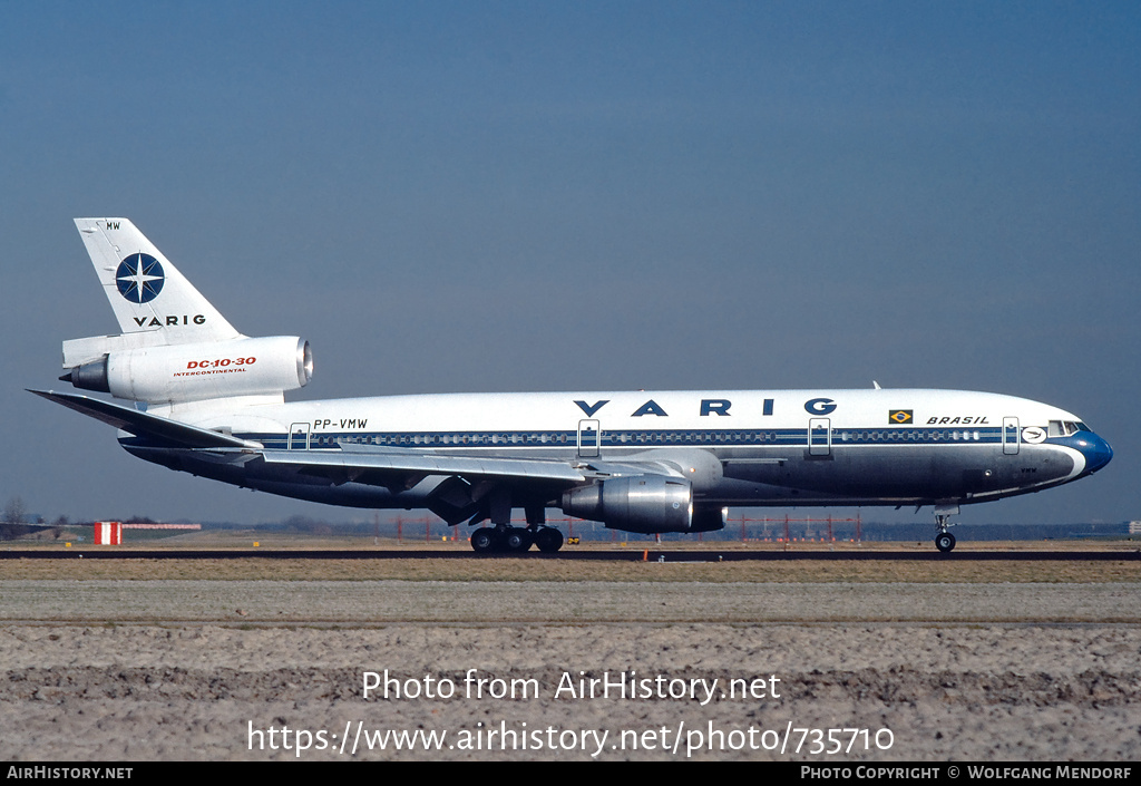 Aircraft Photo of PP-VMW | McDonnell Douglas DC-10-30 | Varig | AirHistory.net #735710