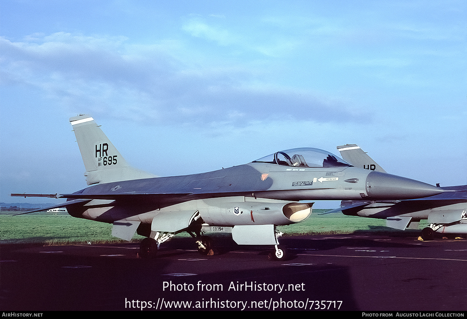 Aircraft Photo of 81-0695 / AF81-695 | General Dynamics F-16A Fighting Falcon | USA - Air Force | AirHistory.net #735717