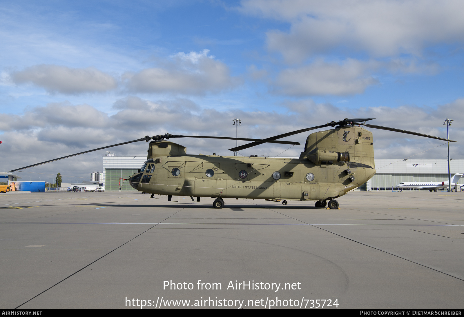 Aircraft Photo of 15-8463 | Boeing CH-47F(I) Chinook | USA - Army | AirHistory.net #735724