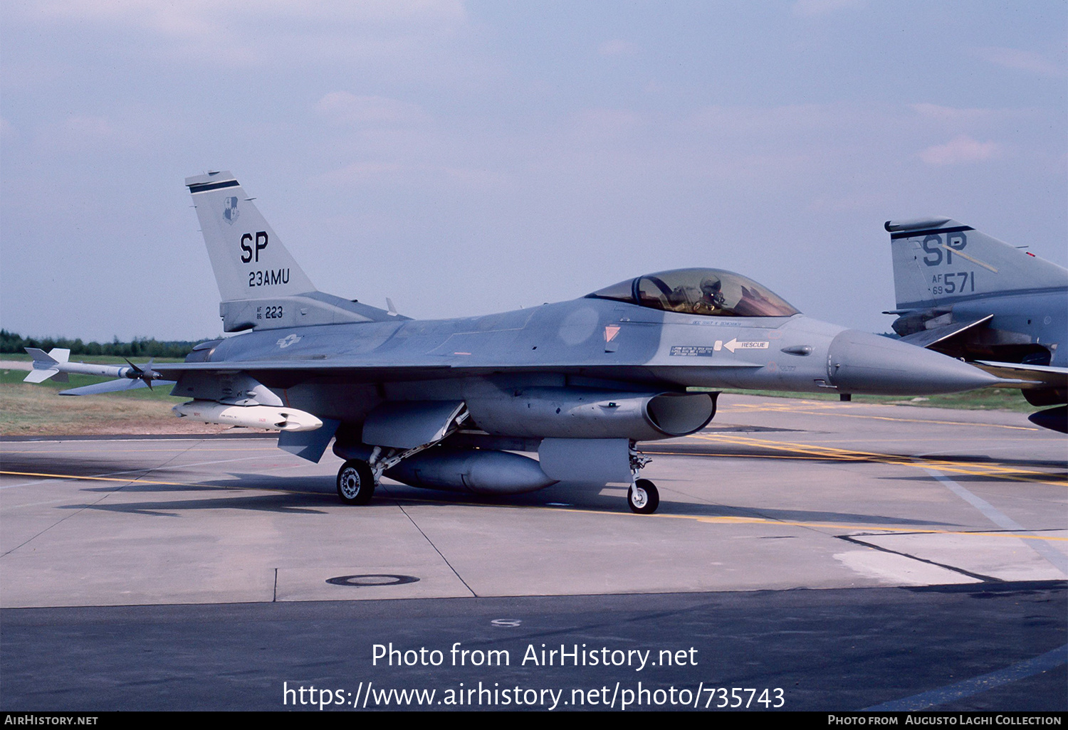 Aircraft Photo of 86-0223 / AF-86-223 | General Dynamics F-16C Fighting Falcon | USA - Air Force | AirHistory.net #735743