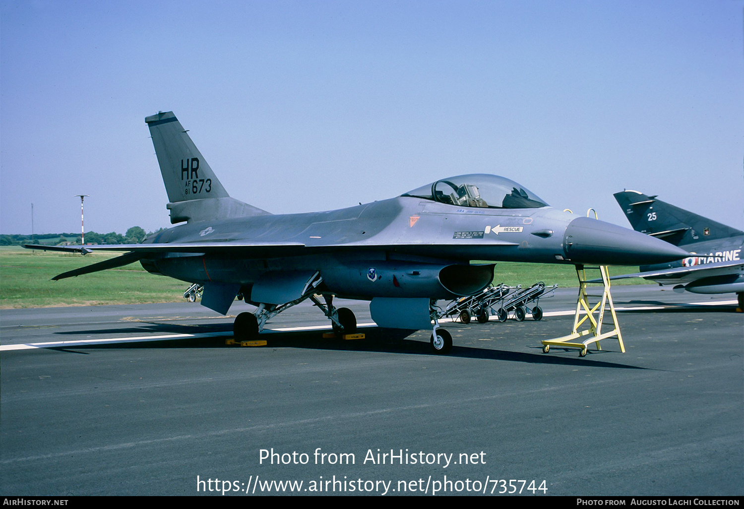 Aircraft Photo of 81-0673 / AF81-673 | General Dynamics F-16A Fighting Falcon | USA - Air Force | AirHistory.net #735744