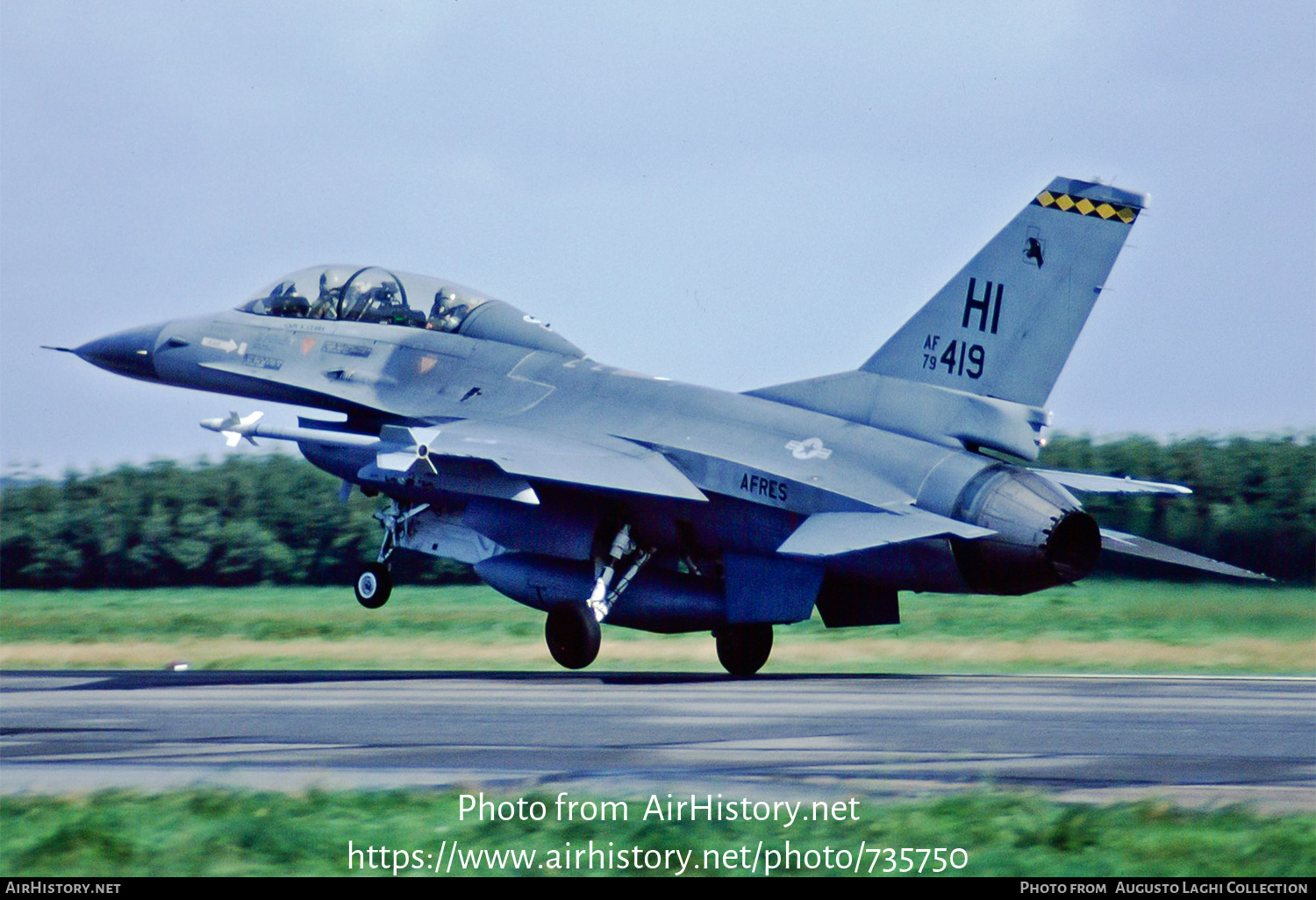 Aircraft Photo of 79-0419 / AF79-419 | General Dynamics F-16B Fighting Falcon | USA - Air Force | AirHistory.net #735750