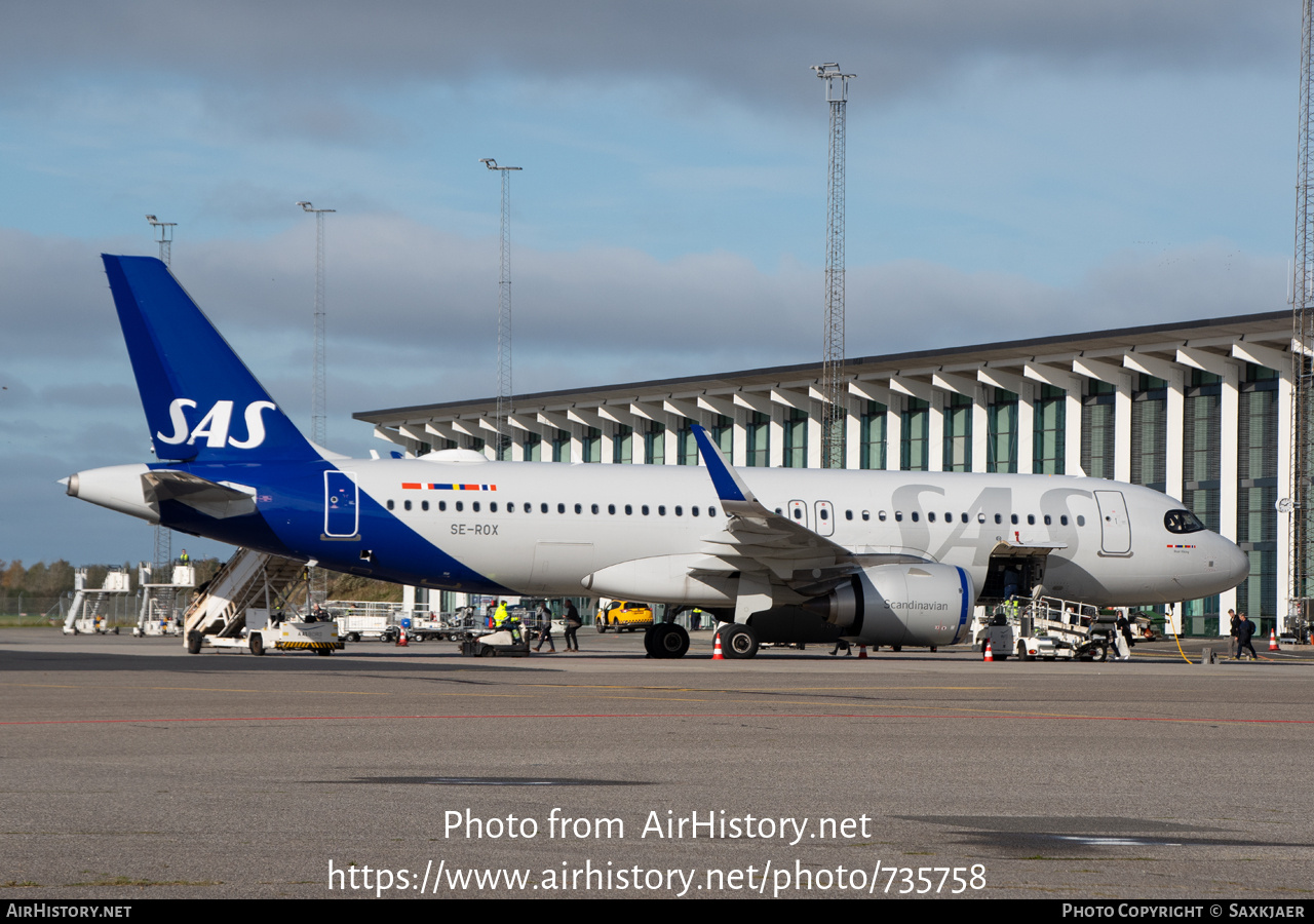 Aircraft Photo of SE-ROX | Airbus A320-251N | Scandinavian Airlines - SAS | AirHistory.net #735758