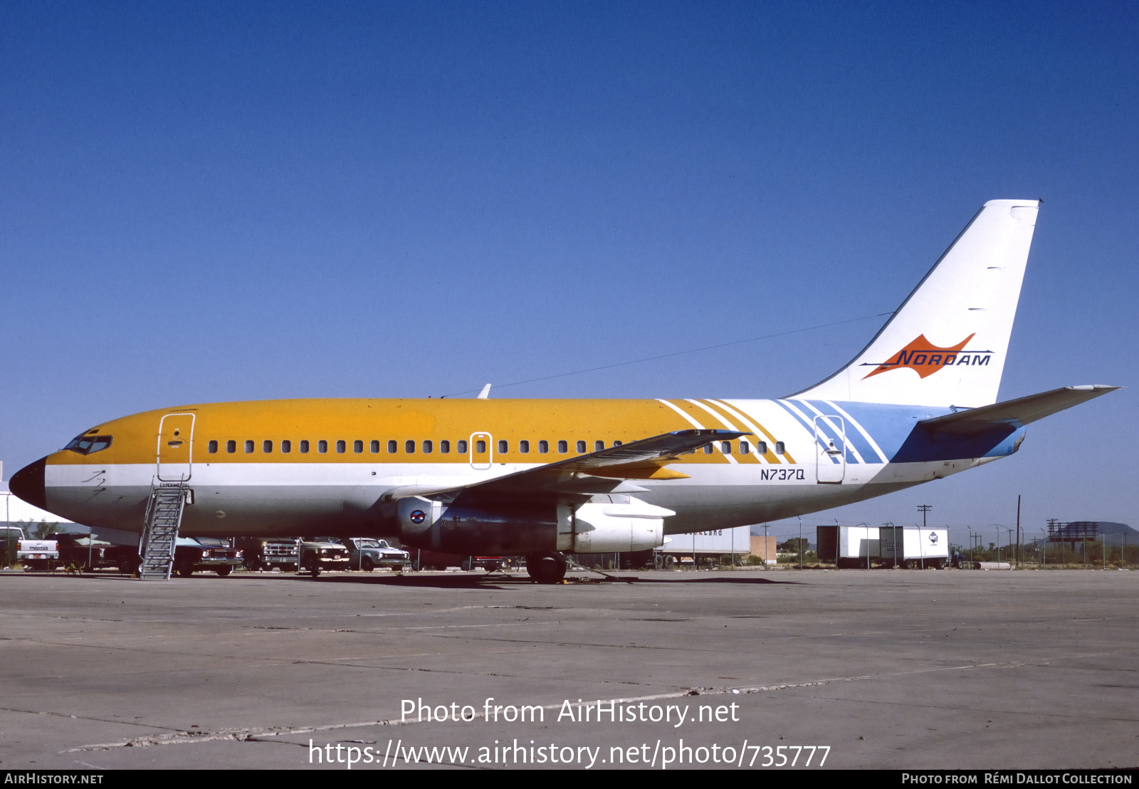 Aircraft Photo of N737Q | Boeing 737-2L9/Adv | Nordam | AirHistory.net #735777