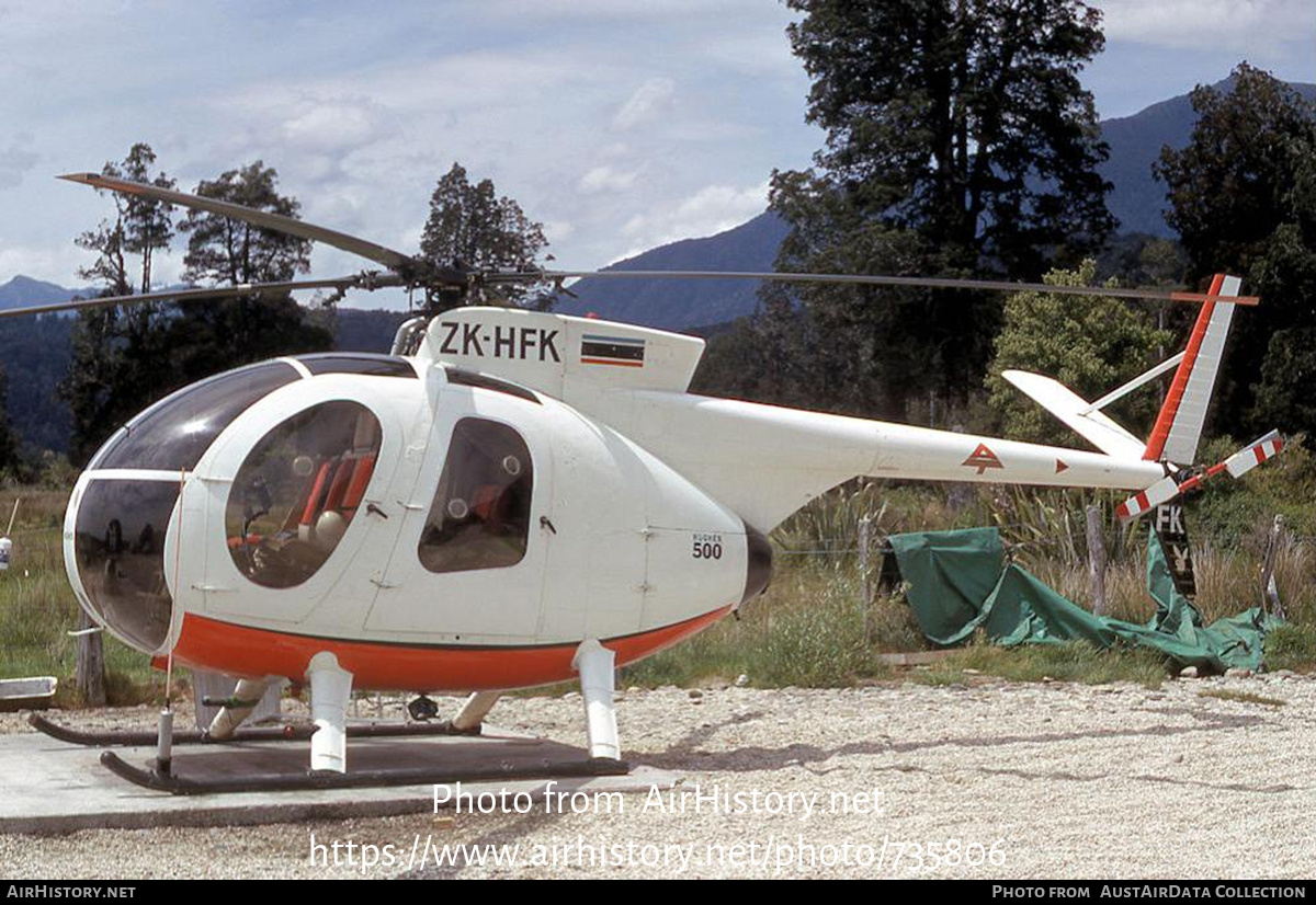 Aircraft Photo of ZK-HFK | Hughes 500C (369HS) | AirHistory.net #735806