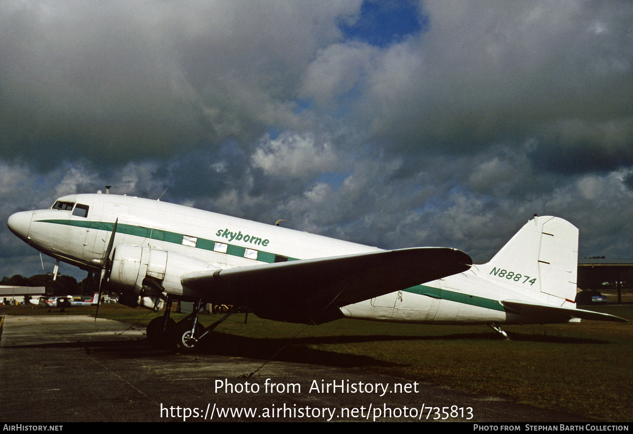 Aircraft Photo of N88874 | Douglas C-47A Skytrain | Skyborne International | AirHistory.net #735813