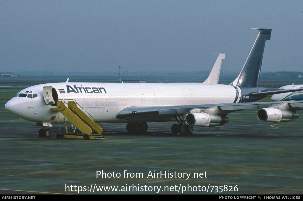 Aircraft Photo of 5Y-AXG | Boeing 707-321C | African Airlines International | AirHistory.net #735826