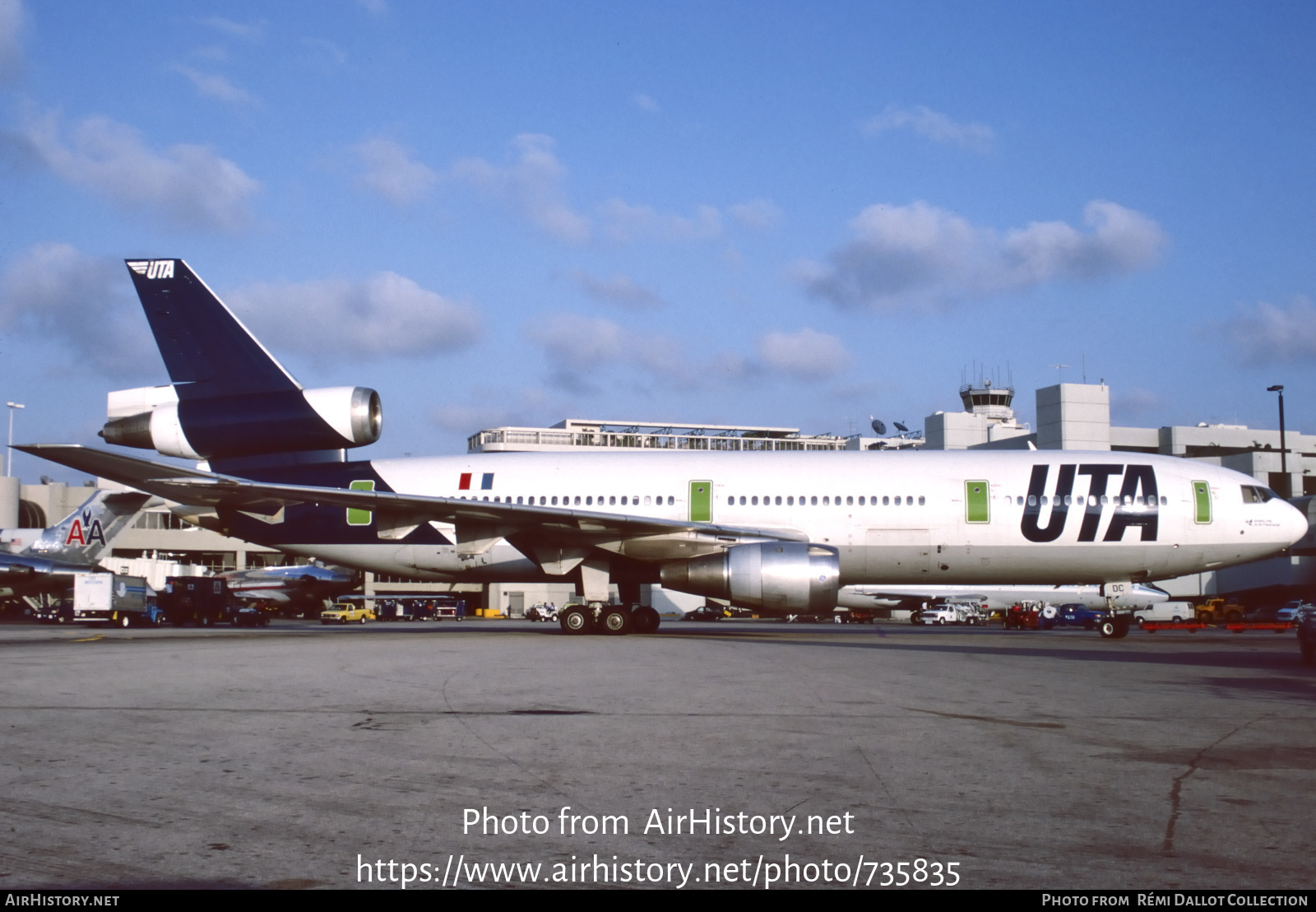 Aircraft Photo of F-BTDC | McDonnell Douglas DC-10-30 | UTA - Union de Transports Aériens | AirHistory.net #735835