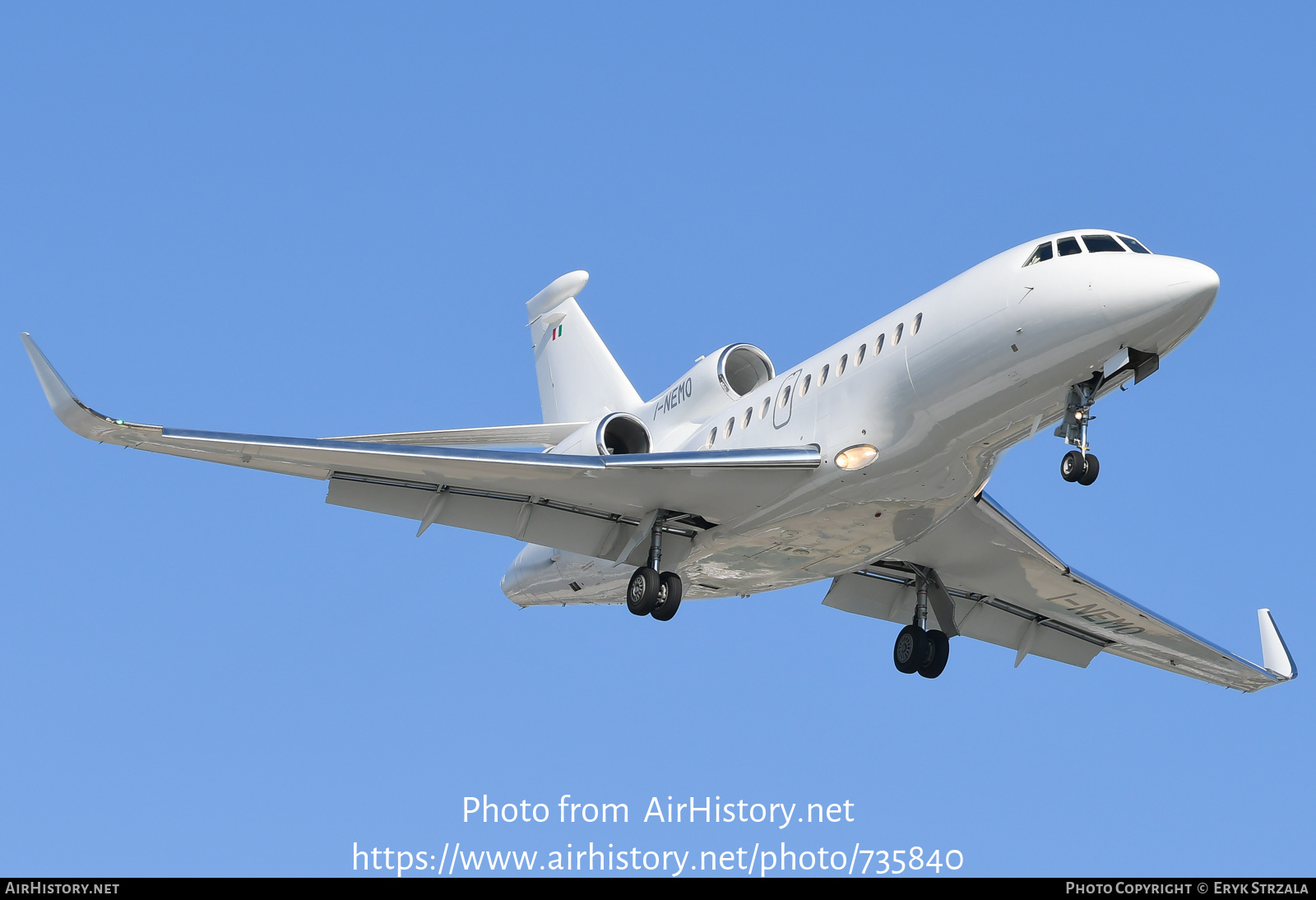 Aircraft Photo of I-NEMO | Dassault Falcon 900LX | AirHistory.net #735840