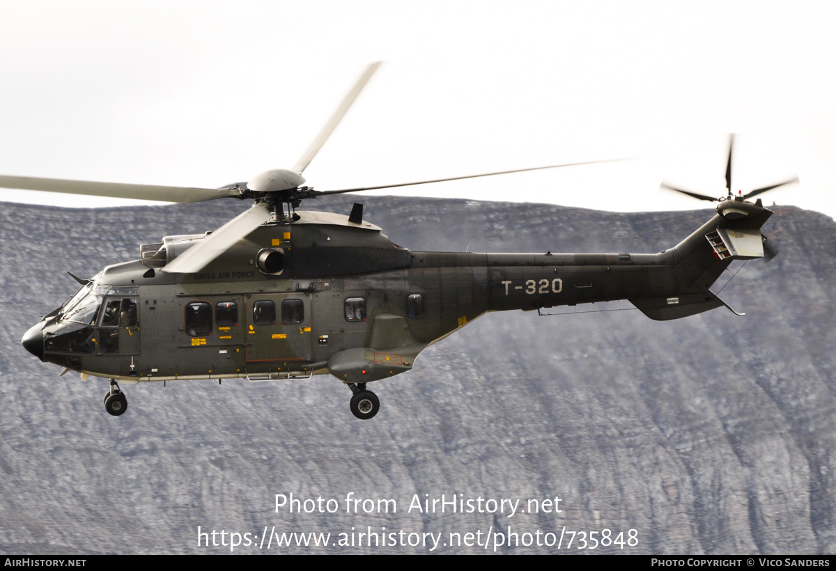 Aircraft Photo of T-320 | Aerospatiale TH89 Super Puma (AS-332M1) | Switzerland - Air Force | AirHistory.net #735848