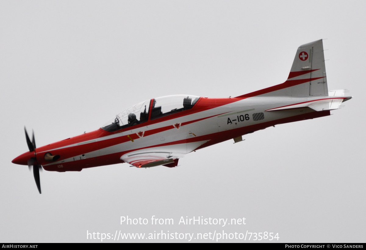 Aircraft Photo of A-106 | Pilatus PC-21 | Switzerland - Air Force | AirHistory.net #735854