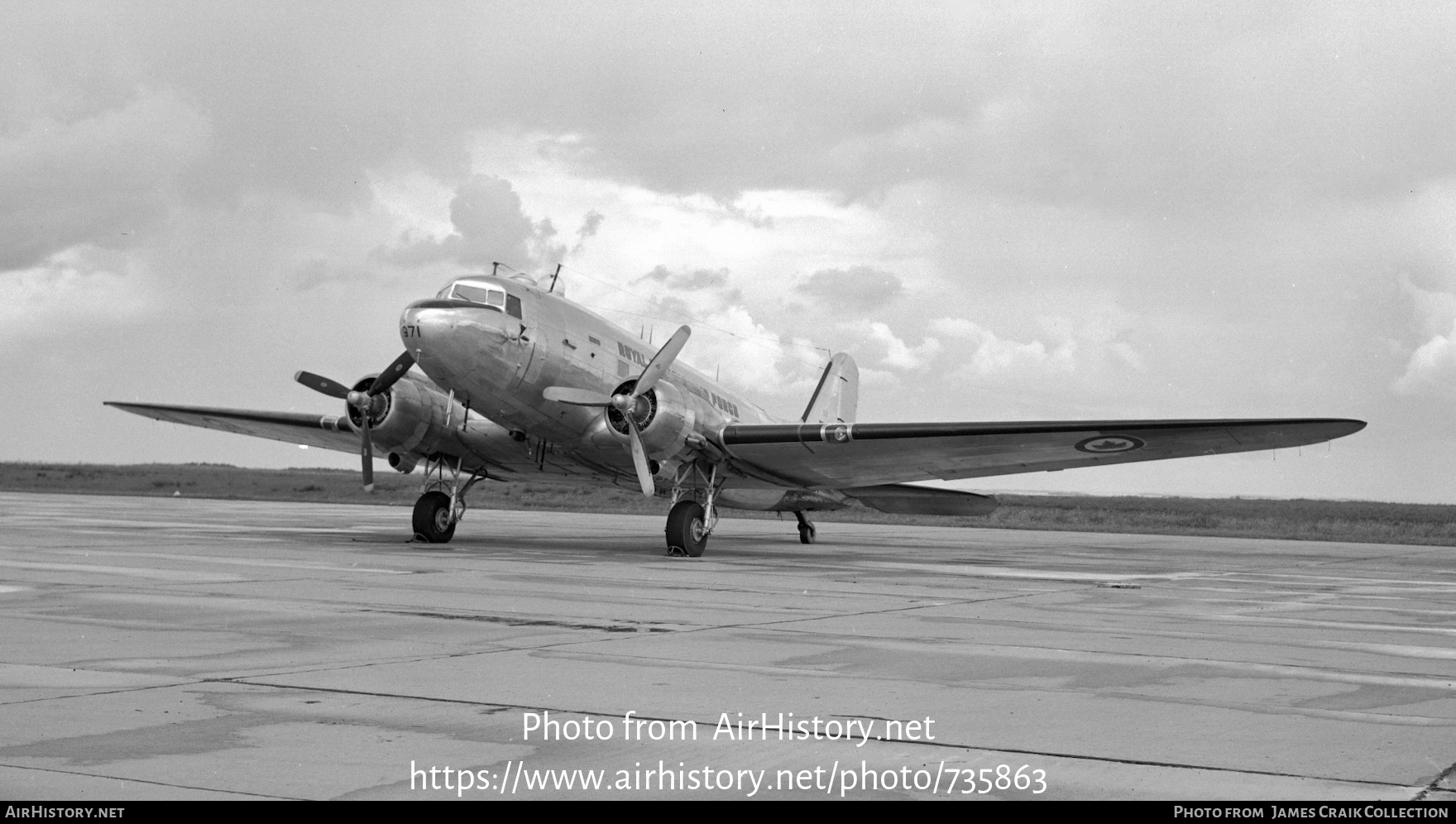 Aircraft Photo of 12971 | Douglas CC-129 Dakota 3 | Canada - Air Force | AirHistory.net #735863