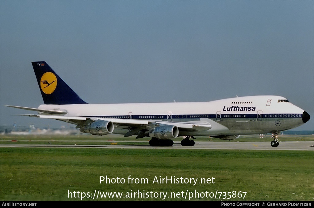 Aircraft Photo of D-ABYW | Boeing 747-230BM | Lufthansa | AirHistory.net #735867