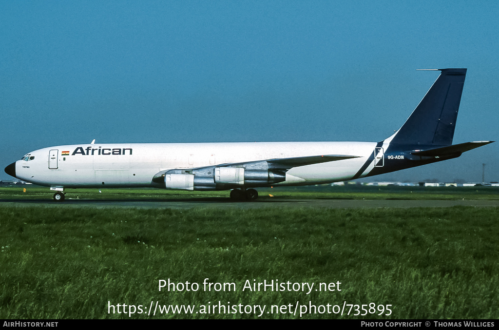 Aircraft Photo of 9G-ADM | Boeing 707-321C | African Airlines International | AirHistory.net #735895