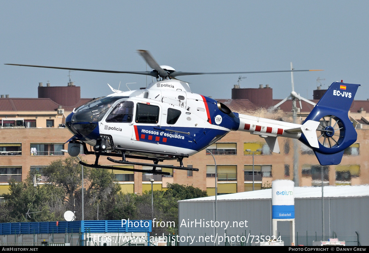 Aircraft Photo of EC-JVS | Eurocopter EC-135P-2 | Policía | AirHistory.net #735924