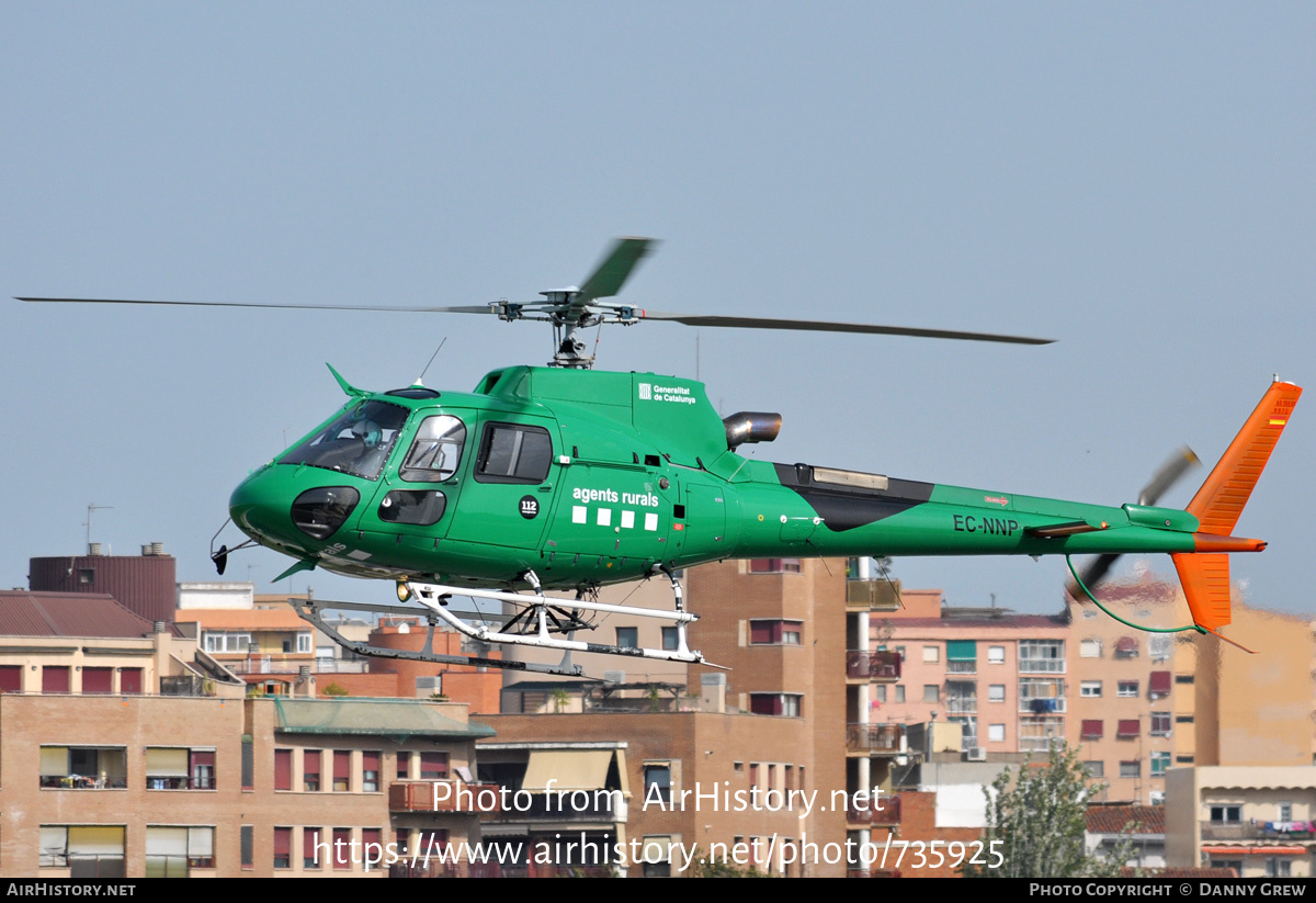 Aircraft Photo of EC-NNP | Aérospatiale AS-350 B3e Ecureuil | Agents Rurals | AirHistory.net #735925