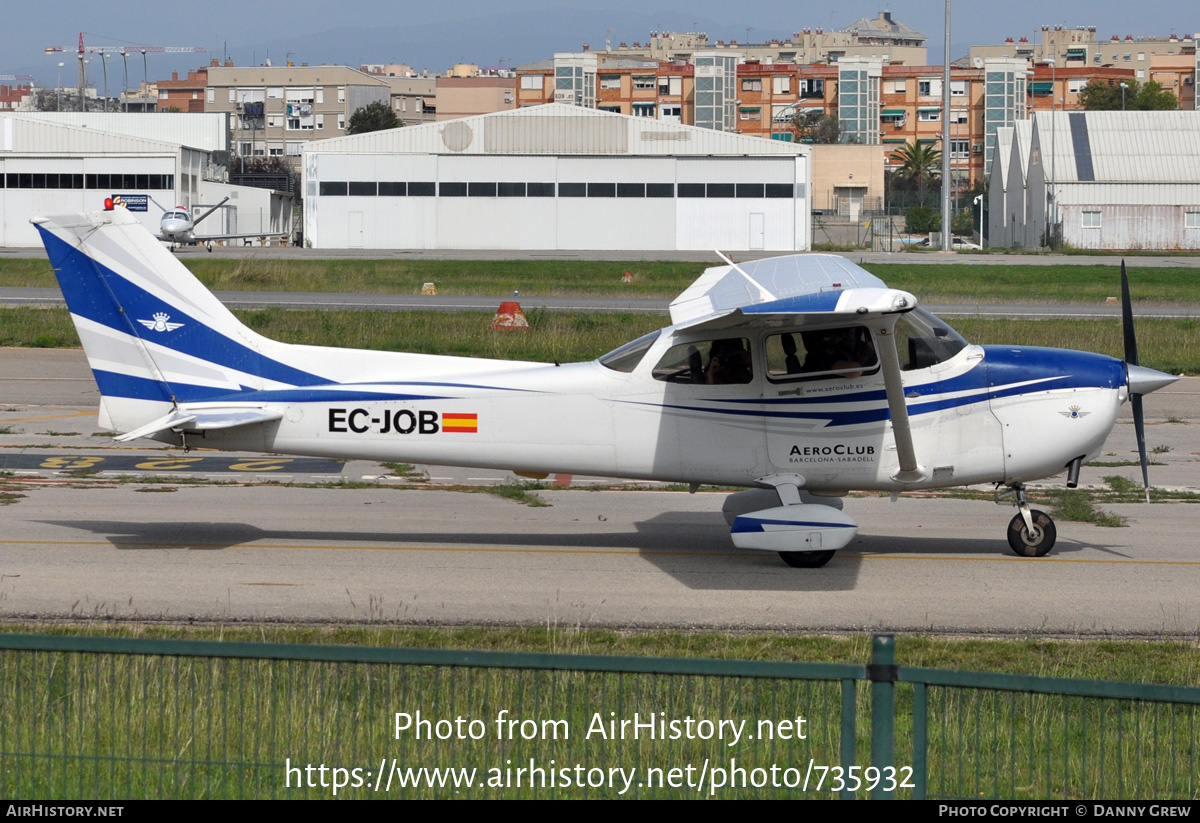 Aircraft Photo of EC-JOB | Cessna 172S Skyhawk | Aeroclub Barcelona-Sabadell | AirHistory.net #735932