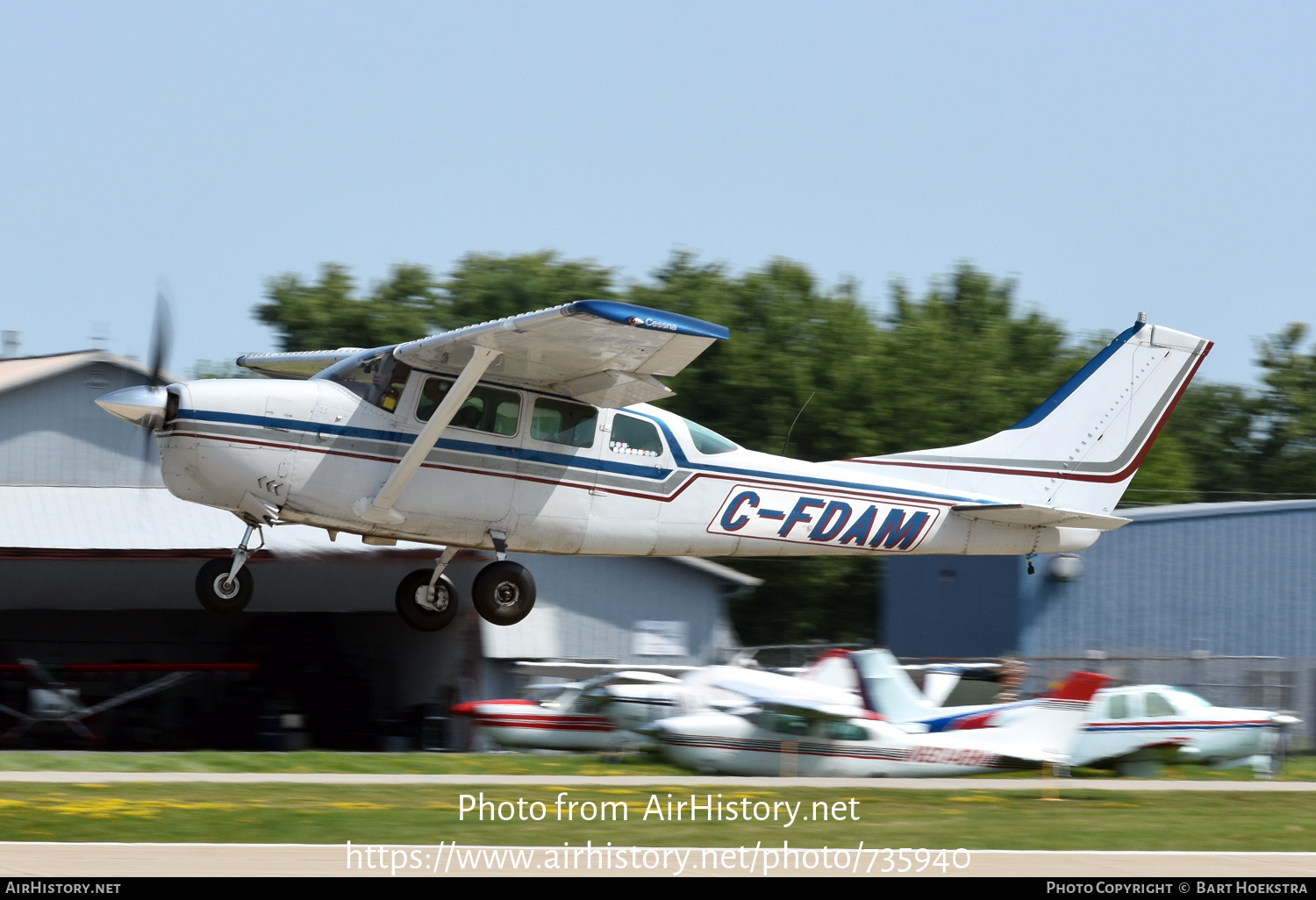 Aircraft Photo of C-FDAM | Cessna 210-5 | AirHistory.net #735940