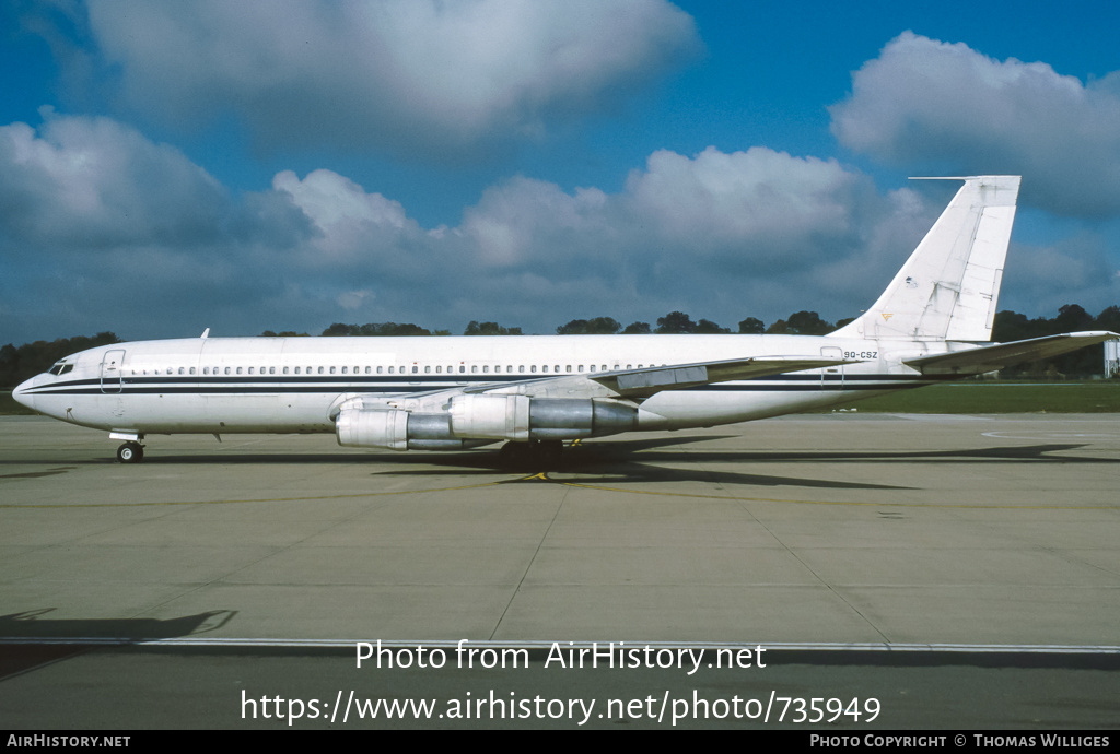 Aircraft Photo of 9Q-CSZ | Boeing 707-323C | AirHistory.net #735949