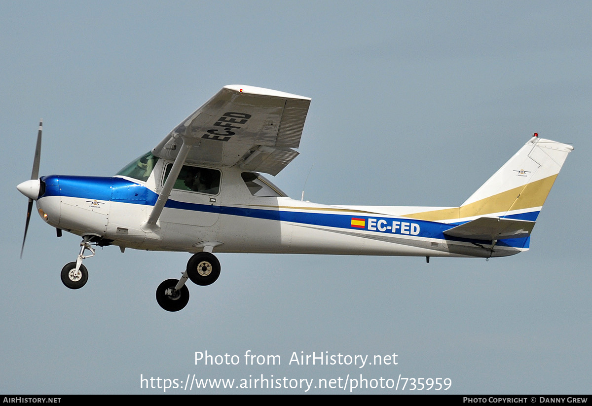 Aircraft Photo of EC-FED | Cessna 152 | AirHistory.net #735959