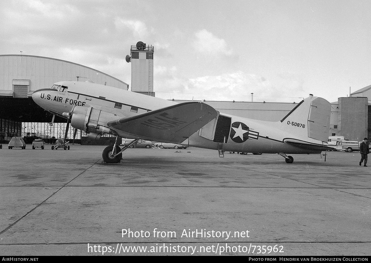 Aircraft Photo of 45-876 / 0-50876 | Douglas C-47A Skytrain | USA - Air Force | AirHistory.net #735962