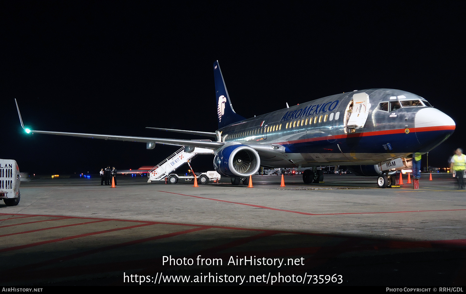 Aircraft Photo of XA-HAM | Boeing 737-752 | AeroMéxico | AirHistory.net #735963