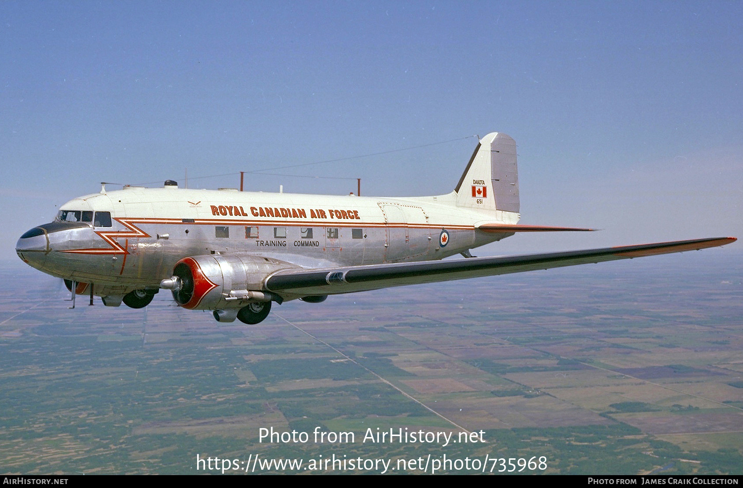 Aircraft Photo of 651 | Douglas CC-129 Dakota 3 | Canada - Air Force | AirHistory.net #735968