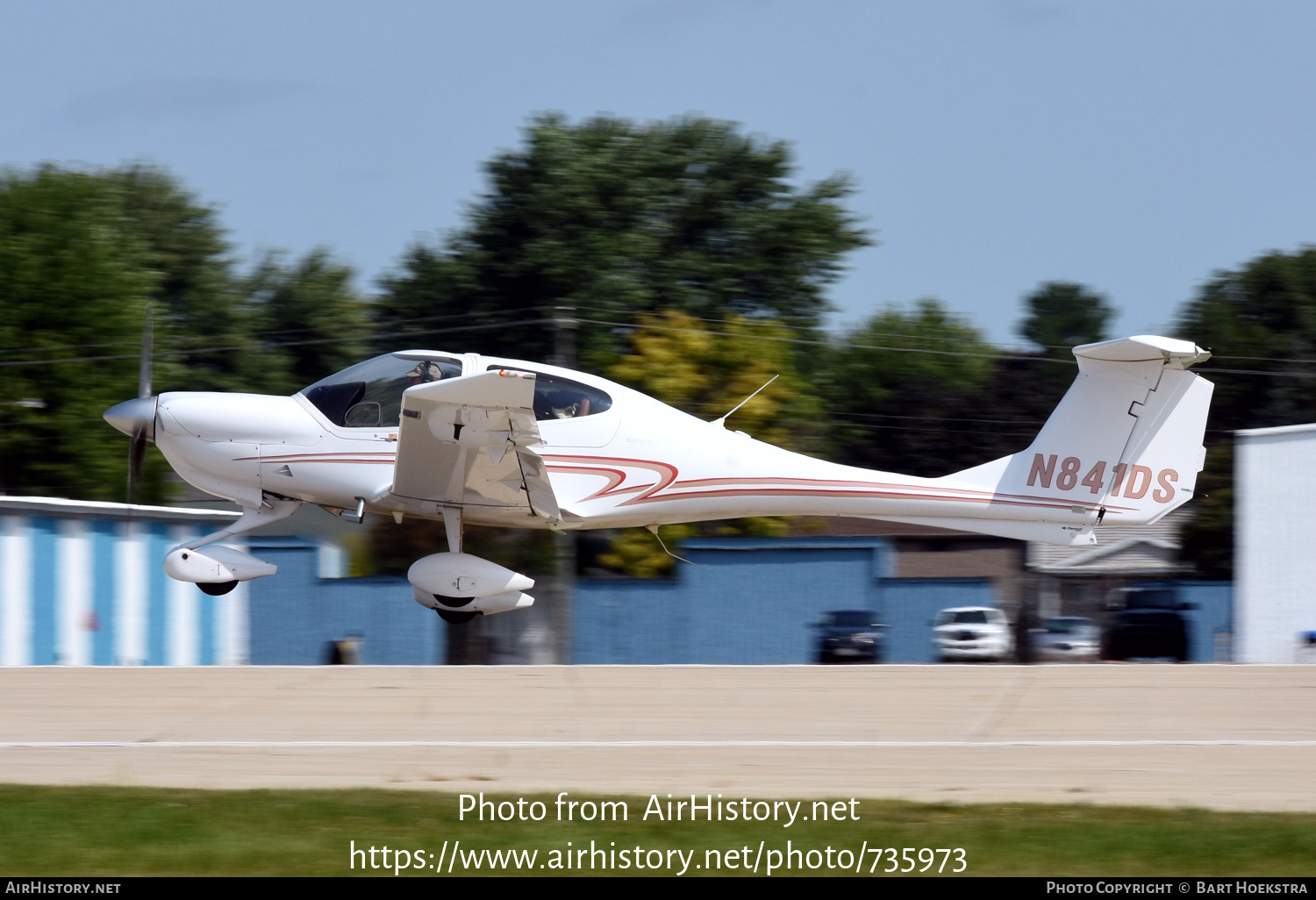 Aircraft Photo of N841DS | Diamond DA40 Diamond Star | AirHistory.net #735973