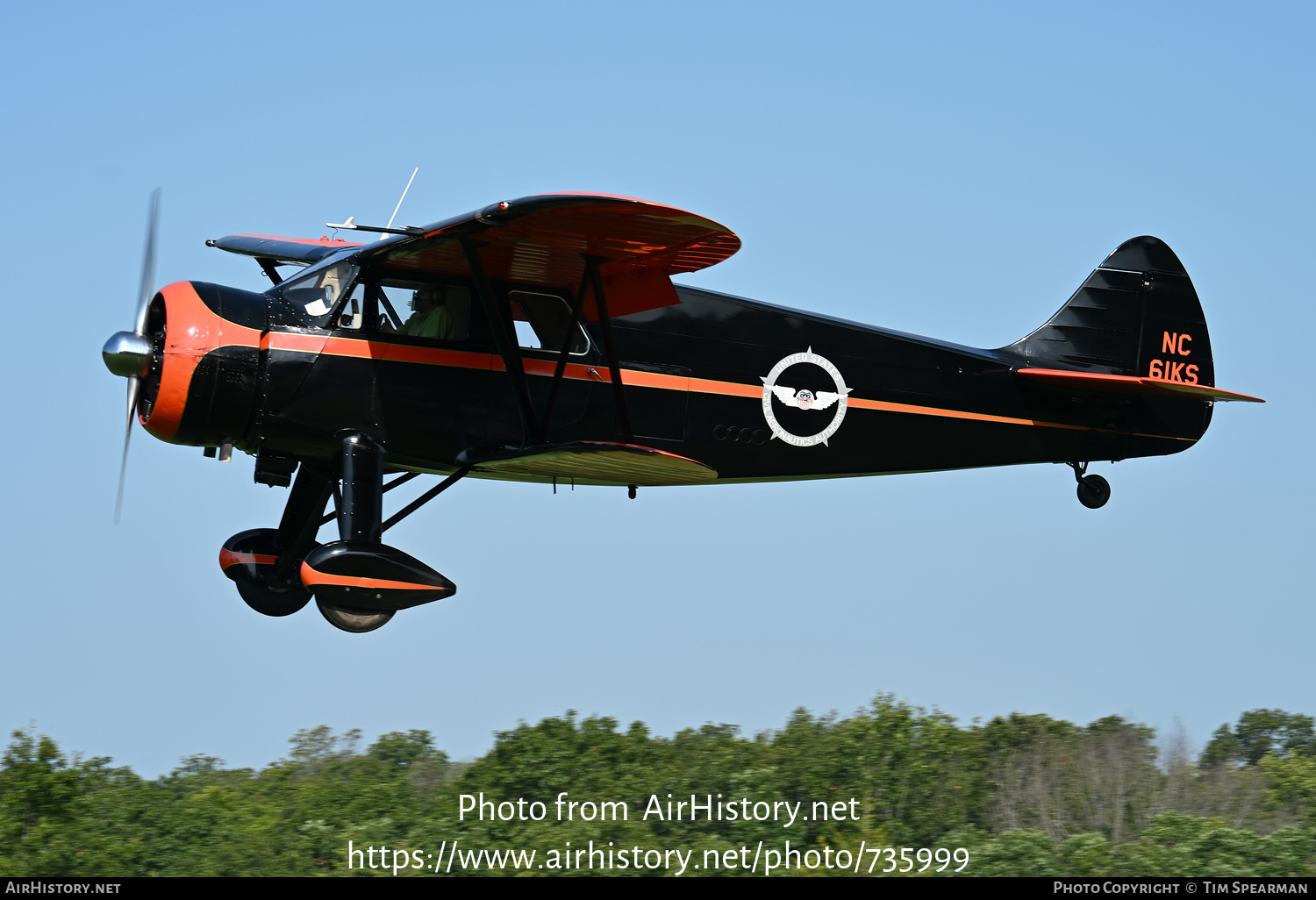 Aircraft Photo of N61KS / NC61KS | Waco EGC-8 | CAA - Civil Aeronautics Authority | AirHistory.net #735999