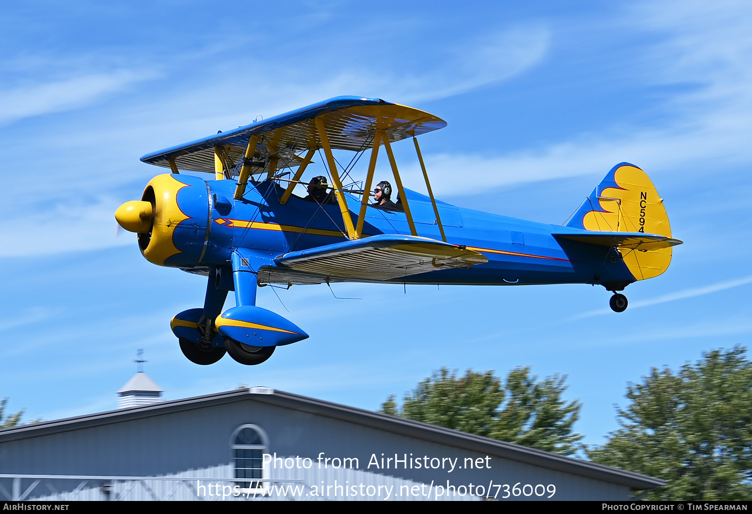 Aircraft Photo of N59448 / NC59448 | Stearman PT-17 Kaydet (A75N1) | AirHistory.net #736009