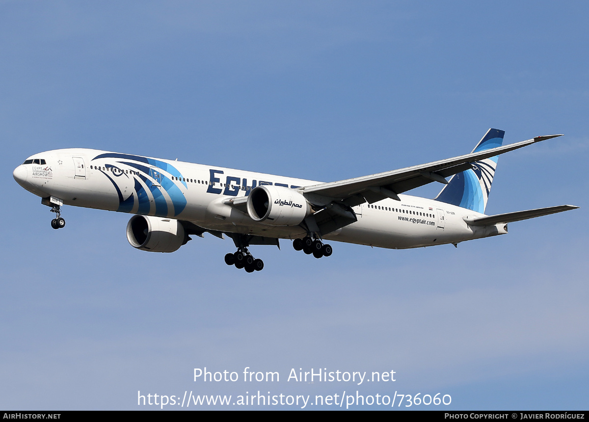 Aircraft Photo of SU-GDR | Boeing 777-36N/ER | EgyptAir | AirHistory.net #736060