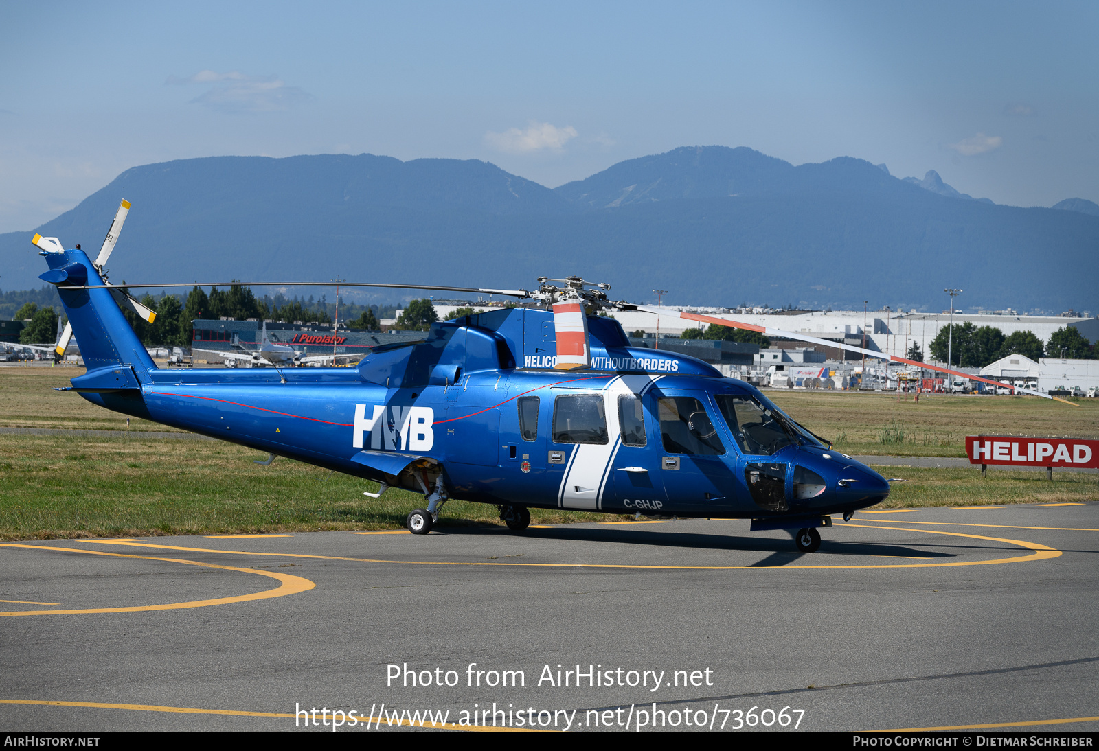 Aircraft Photo of C-GHJP | Sikorsky S-76A | AirHistory.net #736067