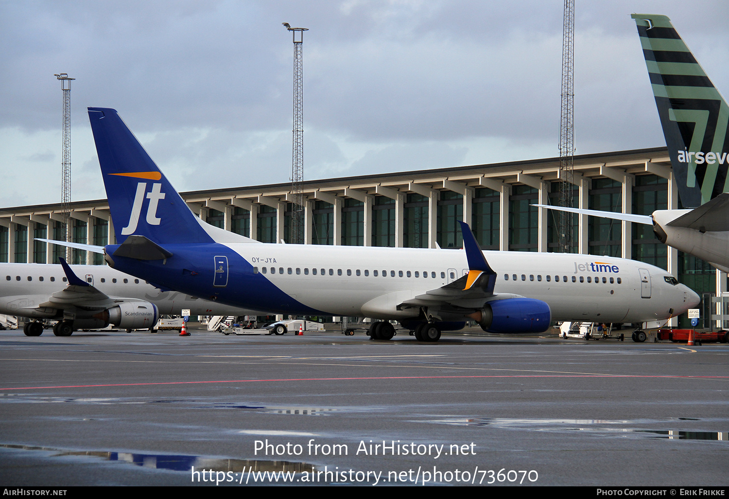 Aircraft Photo of OY-JYA | Boeing 737-8KN | Jettime | AirHistory.net #736070