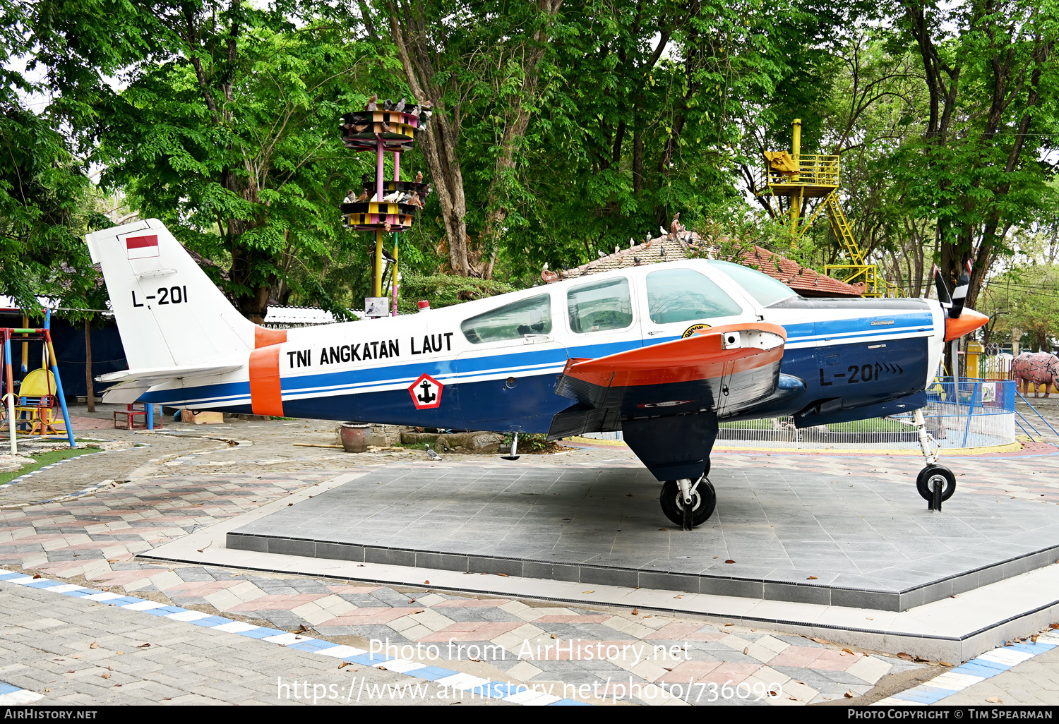 Aircraft Photo of L-201 | Beech F33A Bonanza | Indonesia - Navy | AirHistory.net #736090