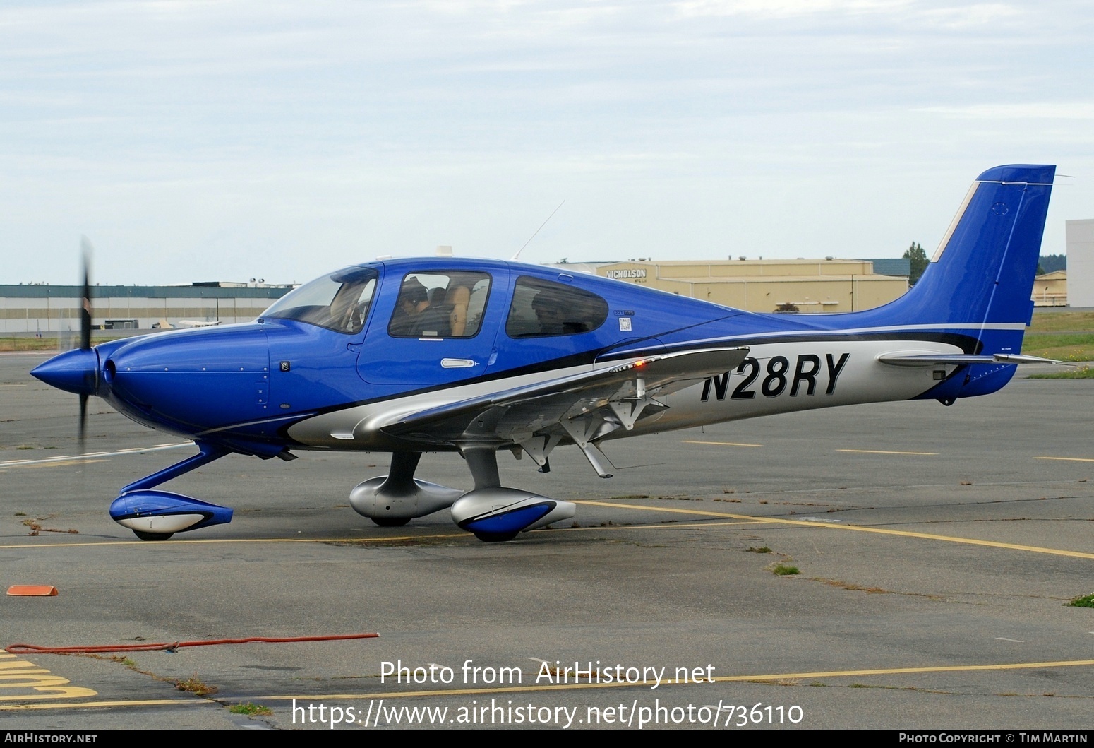 Aircraft Photo of N28RY | Cirrus SR-22T G7-GTS | AirHistory.net #736110