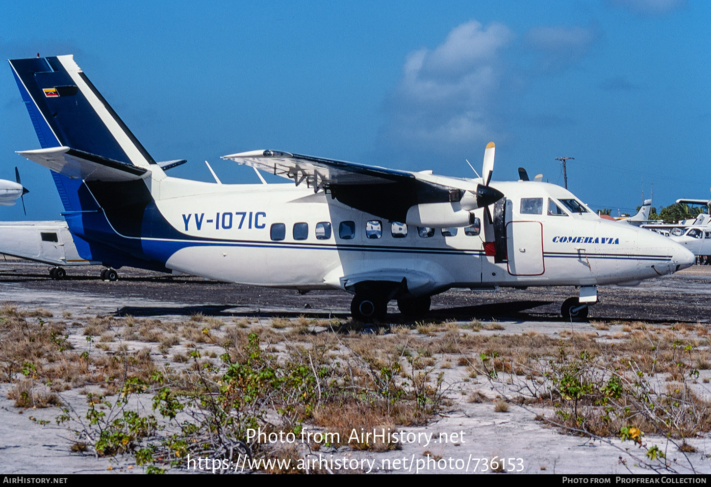 Aircraft Photo of YV1071C | Let L-410UVP Turbolet | Comeravia - Comercial de Aviación | AirHistory.net #736153