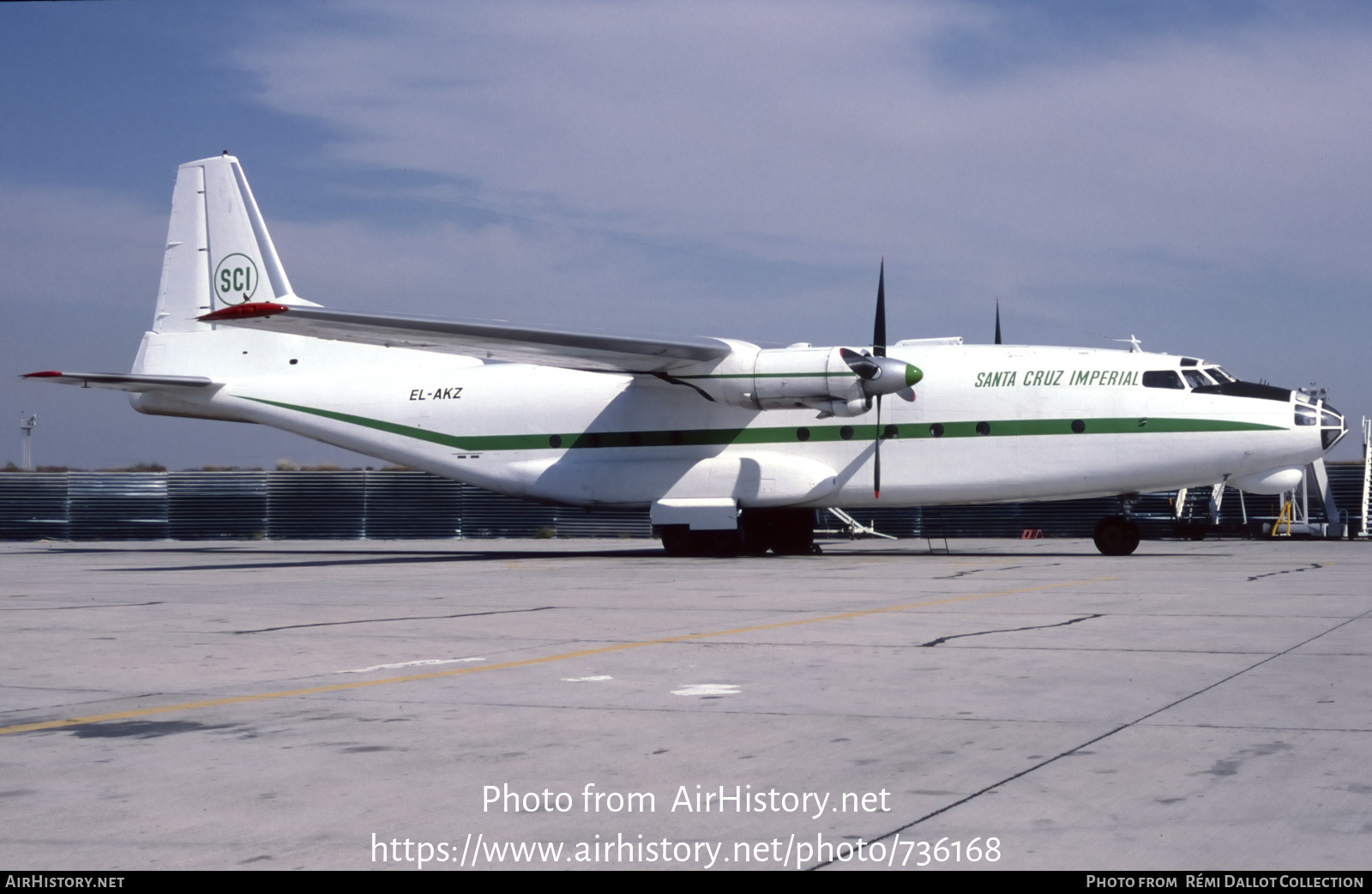 Aircraft Photo of EL-AKZ | Antonov An-8 | Santa Cruz Imperial - SCI | AirHistory.net #736168