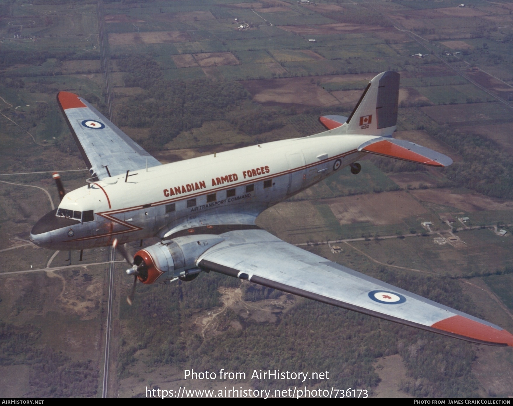 Aircraft Photo of 10912 | Douglas CC-129 Dakota 3 | Canada - Air Force | AirHistory.net #736173