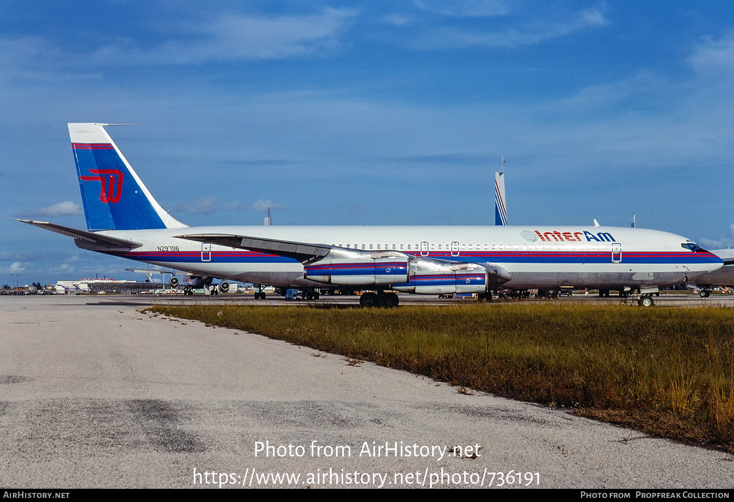 Aircraft Photo of N29796 | Boeing 707-351C | InterAm - Inter America Airways | AirHistory.net #736191