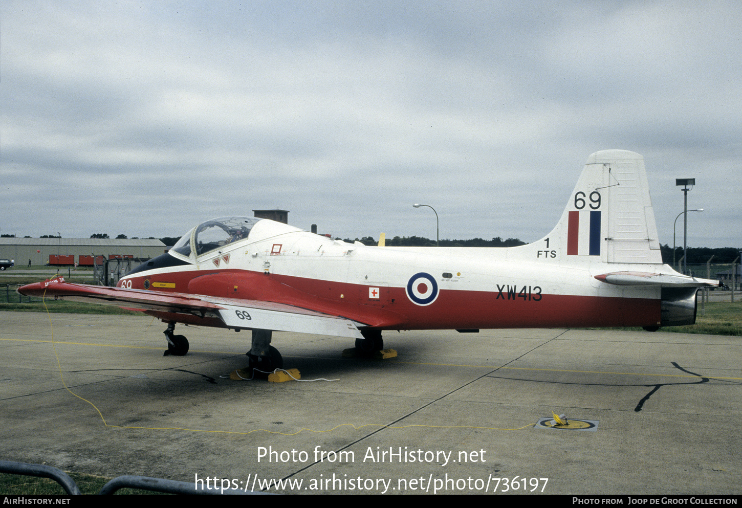 Aircraft Photo of XW413 | BAC 84 Jet Provost T5A | UK - Air Force | AirHistory.net #736197